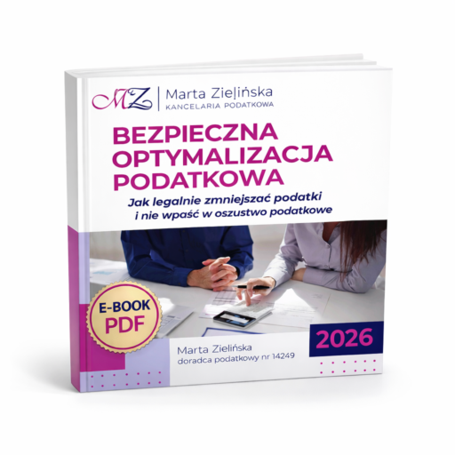 optymalizacja podatkowa przedsiębiorcy e-book