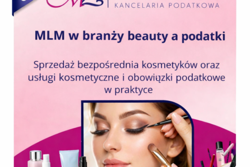 Podatki dla konsultantek kosmetycznych - praktyczny e-book po obowiązkach podatkowych